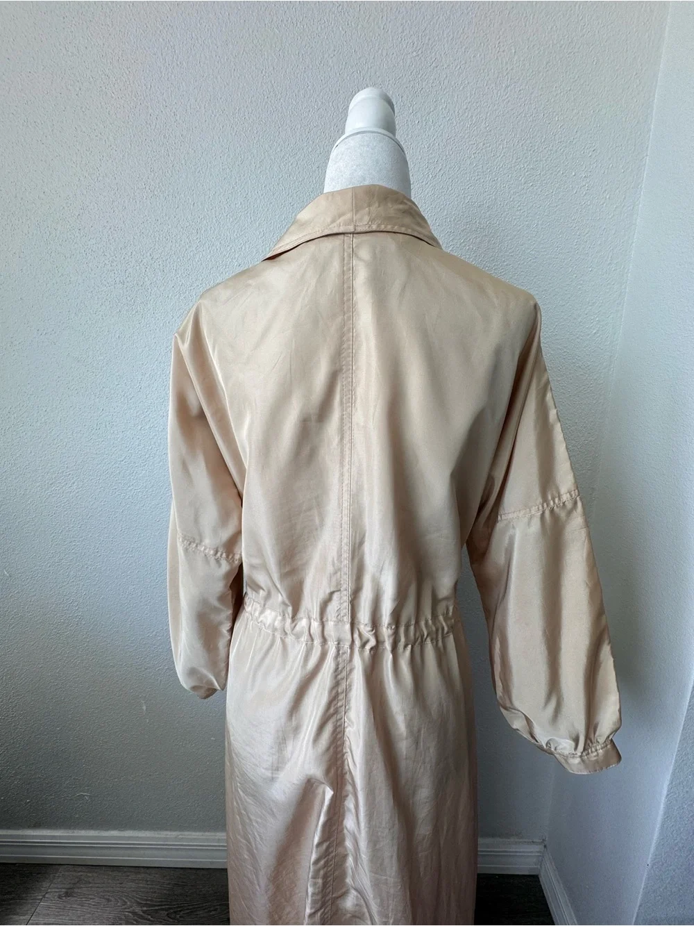 Carol Cohen Braefair Vintage 60’s 70’s Long Trench Coat Lightweight